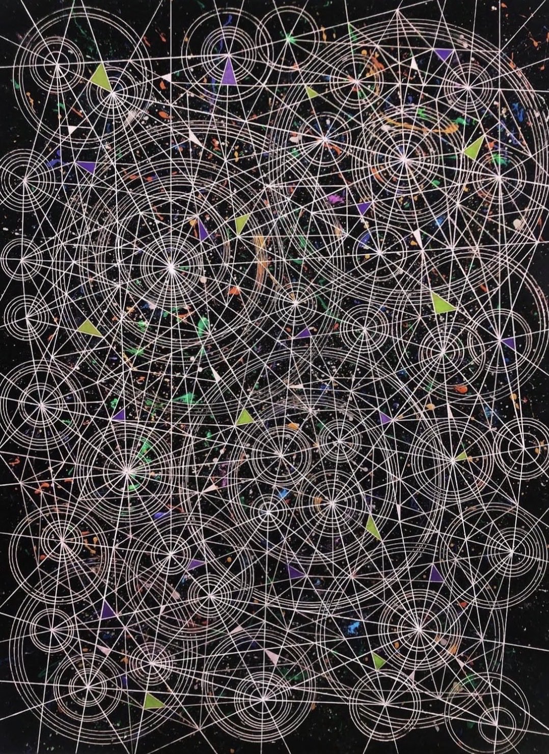 "Netted Night Sky" $1,300.00