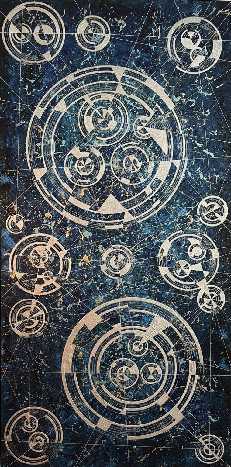 “Ciphers On A Sea Of Change” $2,3000